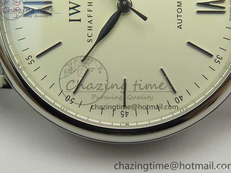 MIROTIME 0520 Portofino Automatic SS MKF 1:1 Best Edition White Dial On Black Leather Strap MIYOTA 9015 V Original 7204